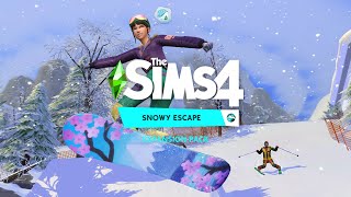 The Sims 4  Snowy Escape  Nézzük meg az új kiegészítőt [upl. by Snoddy]