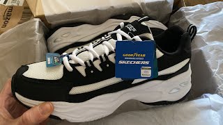 Unboxing Skechers Mens Dlites 40 Sneaker Shoes skechers shoes sneaker skechersdlites scarpe [upl. by Eibbed]