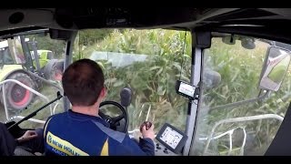 Ensilage de maïs 2016Gopro\PhatomETA DArmor [upl. by Shirline637]