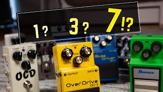 How Many Overdrive Pedals Do You Actually Need 7 Setups Explored [upl. by Aynahs]