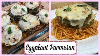 Delicious and Easy Eggplant Parmesan Recipe [upl. by Anialahs]