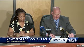 McKeesport Area School District officials prepare to defend against ACLU lawsuit [upl. by Urias]