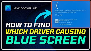 How to Find Out Which DRIVER is Causing the BLUE SCREEN on Windows EASY TRICKS [upl. by Petulah]