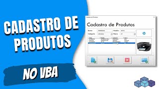 Cadastro de Produtos VBA  Para iniciantes  Aula 02 [upl. by Eeralih]