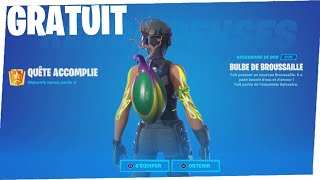 TUTO  COMMENT AVOIR LE SAC A DOS GRATUIT quotBULBE DE BROUSSAILLEquot SUR FORTNITE [upl. by Pius597]