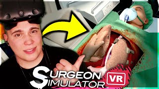 WYJĄŁEM MU SERCE  SURGEON SIMULATOR VR 2 [upl. by Hooge]