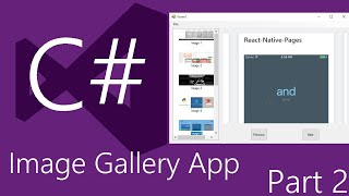 Windows Form C  Image Gallery Application  Part 2 [upl. by Alsi]