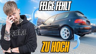 Fahrwerk amp Felgen Drama  Totaler Reinfall am Honda Civic Umbau [upl. by Dareece690]