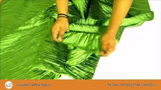 Crushed Taffeta Fabric [upl. by Anial]