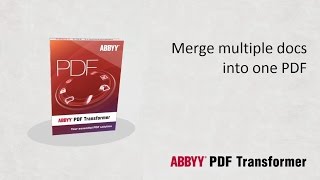 Merge Multiple Documents into One PDF File [upl. by Labinnah213]