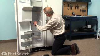 Refrigerator Repair Replacing the Shelf Support Stud Kit Whirlpool Part  4388540 [upl. by Fadden]