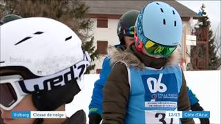 Les classes de neige à Valberg 06 [upl. by Marentic]