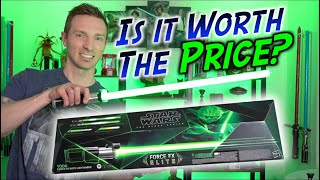 NEW Yoda Force FX Elite Lightsaber Is It Worth the Money [upl. by Nivanod481]