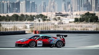 Pistonheads test Ferrari 458 Challenge EVO at Dubai Autodrome with DragonRacing88 [upl. by Suiradal538]