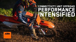 Intensifying the KTM SXF amp XCF ranges with the Connectivity Unit Offroad CUO  KTM [upl. by Ahsiet]