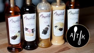 Amoretti 5 Vanilla Syrups [upl. by Casteel]