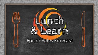 Epicor Sales Forecasting [upl. by Jania]