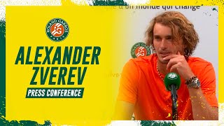 Alexander Zverev  Press Conference after Quarterfinals I RolandGarros 2023 [upl. by Lysander]