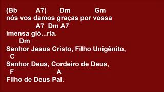 HINO DE LOUVOR GLÓRIA A DEUS NAS ALTURAS [upl. by Hauck691]