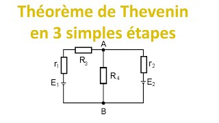 serie4  TheveninMillmandiviseur couranttension [upl. by Levey999]