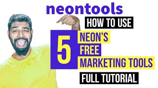 Neon Tools  free digital marketing tool for digital brand strategy [upl. by Erasmus]