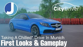 CityDriver  The Car Driving Simulator  First Looks amp Tutorial [upl. by Merceer]