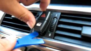 How to Remove Radio  CD Changer from 2007 BMW 650i for Repair [upl. by Yniffit911]