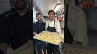 I Cooked with chef Vikas Khanna at his restaurant bungalow in NYC shorts vikaskhanna [upl. by Ashia]