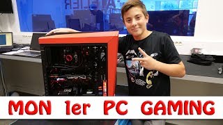 MON 1er PC GAMER  Je monte moimême mon ordi gaming 😱 [upl. by Ydiarf]