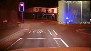 70mph police chase through streets of Plymouth in Devon [upl. by Eolcin]