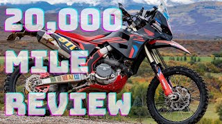 Honda CRF450L 20000 Mile Review [upl. by Meraree]