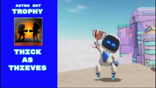 Thick As Thieves Trophy guide  Astro Bot [upl. by Analram]