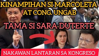 HIRIT NI PING LACSON NAKAWAN SA KONGRESO LANTARAN NA KINAMPIHAN SI SARA DUTERTE MARCOLETA AT UNGAB [upl. by Nitsreik]