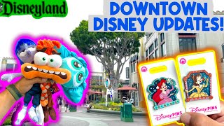 Downtown Disney Update  New Merch Collection Construction Updates And More [upl. by Ahsinrats]