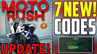 ⚠️UPDATE CODES⚠️MOTORUSH ROBLOX CODES 2024  MOTORUSH CODES 2024 [upl. by Feliza740]