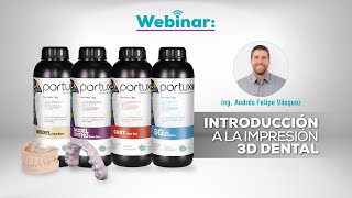 Webinar Introducción a la impresión 3D dental  New Stetic SA [upl. by Blaire525]