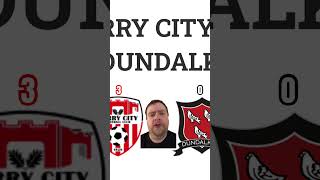 Derry City 3 Dundalk 0 Quick Score Predictions [upl. by Bate]