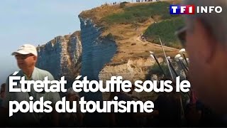 Le côté sombre du tourisme de masse  Étretat submergé par les touristes [upl. by Regan]