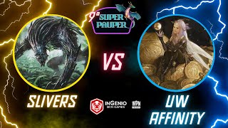 Slivers Guillem Martinez VS UW Affinity Derek Andrada 🏆 SuperPauper Oct2023 IngenioBCN [upl. by Anaeli]