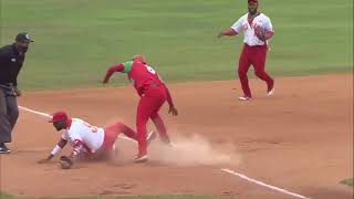 HIGHLIGHTS Matanzas v Las Tunas  Serie Nacional de Béisbol de Cuba  Playoffs [upl. by Calmas]