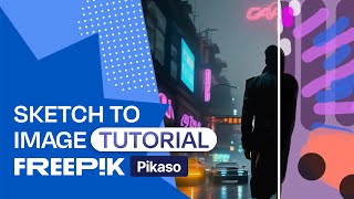 Generating a FUTURISTIC AI IMAGE  Freepik Pikaso Tutorial [upl. by Marmion]