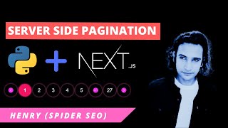 🔴 Server Side Pagination In React JSNextjs with React Data Table Component  Django ➡️ [upl. by Culberson878]