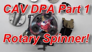 How a Diesel Injector Pump works CAV DPA Build Part 1 [upl. by Mcarthur]