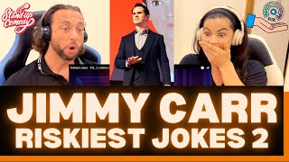 First Time Hearing Jimmy Carr Riskiest Jokes Vol 2 Reaction  WILL PART 2 BE AS RISKY AS PART 1 [upl. by Yram]