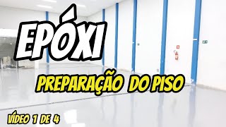 COMO APLICAR TINTA EPÓXI EM PISO DE CONCRETO video1 [upl. by Xet909]