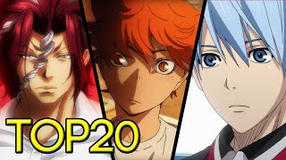 Top 20 Sports Anime of All Time [upl. by Nairred]