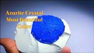 Azurite Stone  Azurite Crystal  How to Identify Azurite stone [upl. by Wally]