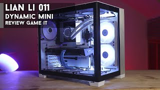 Lian Li 011 Dynamic Mini review y unboxing  GameIt ES [upl. by Leumek731]