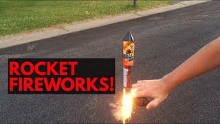 LIGHTING FIREWORKS ROCKETS BEFORE THE 4TH OF JULY  Lighting Fireworks [upl. by Estas139]