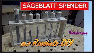 French Cleat StichsägeblattDekupiersägenblattHalterSpenderEINFACH amp SCHNELL gebaut [upl. by Ameehsat]